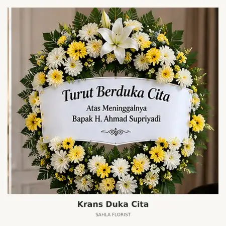 Krans Bunga Duka Rawalumbu